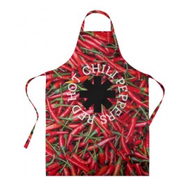 Фартук 3D с принтом Red Hot Chili Peppers , 100% полиэстер | общий размер — 65 х 85 см, ширина нагрудника — 26 см, горловина — 53 см, длина завязок — 54 см, общий обхват в поясе — 173 см. Принт на завязках и на горловине наносится с двух сторон, на основной части фартука — только с внешней стороны | red hot chili peppers | rock | рок