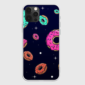 Чехол для iPhone 12 Pro Max с принтом Black Milk Космические Пончики , Силикон |  | Тематика изображения на принте: black milk | donut | donuts | space | the simpsons | trend | глазурь | дизайн | еда | звезда | звёзды | космос | мода | пончик | симпсоны | симсоны | сладкий | стиль | тренд | узор