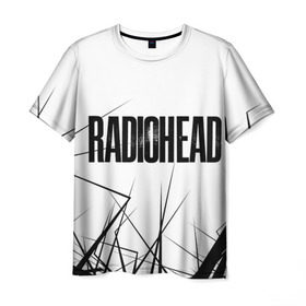 Мужская футболка 3D с принтом Radiohead 5 , 100% полиэфир | прямой крой, круглый вырез горловины, длина до линии бедер | radiohead | радиохэд | том йорк