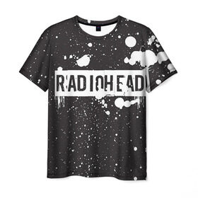 Мужская футболка 3D с принтом Radiohead 6 , 100% полиэфир | прямой крой, круглый вырез горловины, длина до линии бедер | radiohead | радиохэд | том йорк