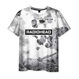 Мужская футболка 3D с принтом Radiohead 8 , 100% полиэфир | прямой крой, круглый вырез горловины, длина до линии бедер | radiohead | радиохэд | том йорк