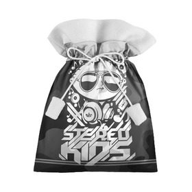 Подарочный 3D мешок с принтом Black Milk Stereo Kids , 100% полиэстер | Размер: 29*39 см | black milk | dj | kids | stereo | дети | дизайн | камуфляж | малыш | мода | наушники | ноты | очки | ребёнок | стерео | стиль