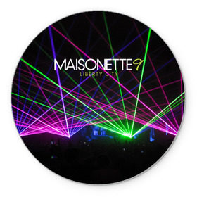 Коврик круглый с принтом GTA - Night Club Maisonette 9 , резина и полиэстер | круглая форма, изображение наносится на всю лицевую часть | gta | rockstar games | гта 4 | клуб