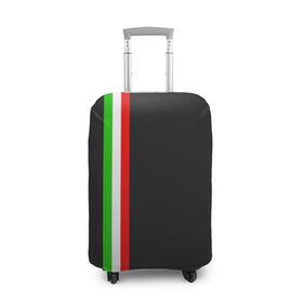 Чехол для чемодана 3D с принтом Black Milk Italiano , 86% полиэфир, 14% спандекс | двустороннее нанесение принта, прорези для ручек и колес | Тематика изображения на принте: flag | italian | италия | итальянский | страна | страны | триколор | флаг