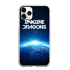 Чехол для iPhone 11 Pro Max матовый с принтом WORLD , Силикон |  | imagine dragons