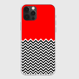 Чехол для iPhone 12 Pro Max с принтом Твин Пикс , Силикон |  | twin peaks | абстракция | агент купер | геометрия | девид линч | красная комната | лес | лора палмер | полосы | совы | текстура | туман | узор