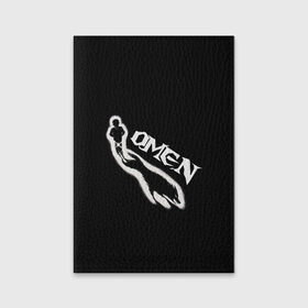 Обложка для паспорта матовая кожа с принтом Omen , натуральная матовая кожа | размер 19,3 х 13,7 см; прозрачные пластиковые крепления | omen | омен