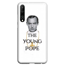 Чехол для Honor P30 с принтом The Young Pope , Силикон | Область печати: задняя сторона чехла, без боковых панелей | Тематика изображения на принте: young pope | джуд | лоу | молодой папа