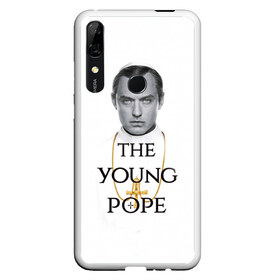 Чехол для Honor P Smart Z с принтом The Young Pope , Силикон | Область печати: задняя сторона чехла, без боковых панелей | young pope | джуд | лоу | молодой папа