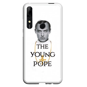 Чехол для Honor P Smart Z с принтом The Young Pope , Силикон | Область печати: задняя сторона чехла, без боковых панелей | Тематика изображения на принте: young pope | джуд | лоу | молодой папа