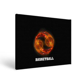 Холст прямоугольный с принтом basketball fire , 100% ПВХ |  | fire | flames | light | sport | баскетбол | игра | кольцо | мяч | небо | огонь | сетка | спорт | спортивные соревнования | стиль