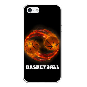 Чехол для iPhone 5/5S матовый с принтом basketball fire , Силикон | Область печати: задняя сторона чехла, без боковых панелей | fire | flames | light | sport | баскетбол | игра | кольцо | мяч | небо | огонь | сетка | спорт | спортивные соревнования | стиль