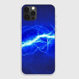 Чехол для iPhone 12 Pro Max с принтом electricity , Силикон |  | молния | разряд | электричество