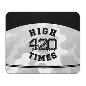 Коврик прямоугольный с принтом High Times 420 Camo , натуральный каучук | размер 230 х 185 мм; запечатка лицевой стороны | camouflage | камо | камуфляж