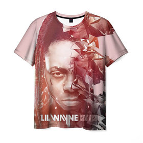 Мужская футболка 3D с принтом Lil Wayne 7 , 100% полиэфир | прямой крой, круглый вырез горловины, длина до линии бедер | Тематика изображения на принте: 