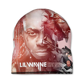 Шапка 3D с принтом Lil Wayne 7 , 100% полиэстер | универсальный размер, печать по всей поверхности изделия | 