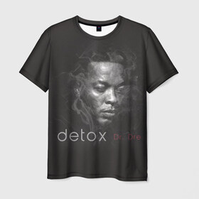 Мужская футболка 3D с принтом Dr.Dre , 100% полиэфир | прямой крой, круглый вырез горловины, длина до линии бедер | 