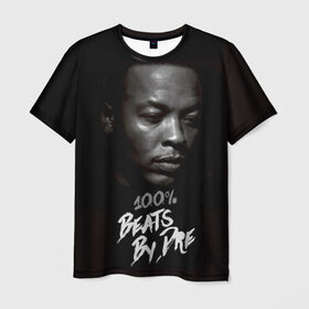 Мужская футболка 3D с принтом Dr.Dre , 100% полиэфир | прямой крой, круглый вырез горловины, длина до линии бедер | dr. dre | rap | андре ромелл янг | джи фанк. | доктор дре | доктор дрэ | рэп