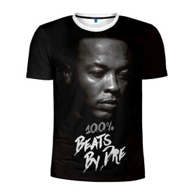 Мужская футболка 3D спортивная с принтом Dr.Dre , 100% полиэстер с улучшенными характеристиками | приталенный силуэт, круглая горловина, широкие плечи, сужается к линии бедра | dr. dre | rap | андре ромелл янг | джи фанк. | доктор дре | доктор дрэ | рэп