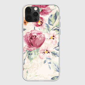 Чехол для iPhone 12 Pro Max с принтом Vintage Flovers , Силикон |  | Тематика изображения на принте: beautiful | color | cute | flowers | nature | pattern | pink | purple | red | summer | vintage | yellow | жёлтое | красивое | красное | красота | милое | оранжевое | природа | цвет | цветы | яркое