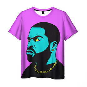 Мужская футболка 3D с принтом Ice Cube 3 , 100% полиэфир | прямой крой, круглый вырез горловины, длина до линии бедер | Тематика изображения на принте: ice cube | oshea jackson | rap | айс кьюб | гангста рэп | о’ши дже́ксон | рэп