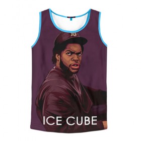 Мужская майка 3D с принтом Ice Cube 5 , 100% полиэстер | круглая горловина, приталенный силуэт, длина до линии бедра. Пройма и горловина окантованы тонкой бейкой | ice cube | oshea jackson | rap | айс кьюб | гангста рэп | о’ши дже́ксон | рэп