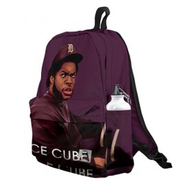 Рюкзак 3D с принтом Ice Cube 5 , 100% полиэстер | лямки с регулируемой длиной, сверху петелька, чтобы рюкзак можно было повесить на вешалку. Основное отделение закрывается на молнию, как и внешний карман. Внутри два дополнительных кармана, один из которых закрывается на молнию. По бокам два дополнительных кармашка | Тематика изображения на принте: ice cube | oshea jackson | rap | айс кьюб | гангста рэп | о’ши дже́ксон | рэп