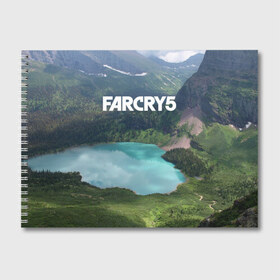 Альбом для рисования с принтом Far Cry 5 , 100% бумага
 | матовая бумага, плотность 200 мг. | far cry | far cry 5 | фар край