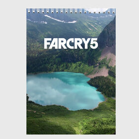 Скетчбук с принтом Far Cry 5 , 100% бумага
 | 48 листов, плотность листов — 100 г/м2, плотность картонной обложки — 250 г/м2. Листы скреплены сверху удобной пружинной спиралью | far cry | far cry 5 | фар край