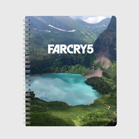 Тетрадь с принтом Far Cry 5 , 100% бумага | 48 листов, плотность листов — 60 г/м2, плотность картонной обложки — 250 г/м2. Листы скреплены сбоку удобной пружинной спиралью. Уголки страниц и обложки скругленные. Цвет линий — светло-серый
 | far cry | far cry 5 | фар край