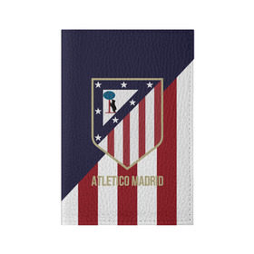 Обложка для паспорта матовая кожа с принтом Атлетико Мадрид , натуральная матовая кожа | размер 19,3 х 13,7 см; прозрачные пластиковые крепления | atletico madrid | football | spanish | атлетико мадрид | испанский | клуб | футбольный