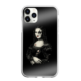 Чехол для iPhone 11 Pro матовый с принтом Мона Лиза Kiss , Силикон |  | Тематика изображения на принте: джин симмонс | картина | пол стэнли | эйс фрейли