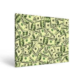 Холст прямоугольный с принтом Benjamin Franklin , 100% ПВХ |  | 3d | benjamin franklin | америка | богатство | валюта | денежные купюры | деньги | доллар | зеленые | сша | текстуры