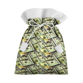 Подарочный 3D мешок с принтом Деньги , 100% полиэстер | Размер: 29*39 см | 3d | benjamin franklin | америка | богатство | валюта | денежные купюры | деньги | доллар | зеленые | сша | текстуры