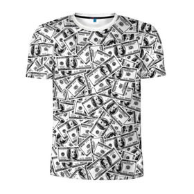 Мужская футболка 3D спортивная с принтом Benjamin Franklin $ , 100% полиэстер с улучшенными характеристиками | приталенный силуэт, круглая горловина, широкие плечи, сужается к линии бедра | 3d | benjamin franklin | америка | богатство | валюта | денежные купюры | деньги | доллар | зеленые | сша | текстуры