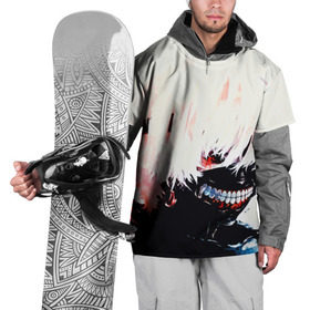 Накидка на куртку 3D с принтом tokyo ghoul , 100% полиэстер |  | Тематика изображения на принте: anime | ghoul | tokyo | tokyo ghoul | гуль