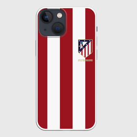 Чехол для iPhone 13 mini с принтом Атлетико Мадрид ,  |  | atletico madrid | club | emblem | form | logo | soccer | spanish | атлетико мадрид | испанский | клуб | логотип | форма | футбольный | эмблема