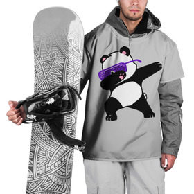 Накидка на куртку 3D с принтом Panda , 100% полиэстер |  | Тематика изображения на принте: panda dab | животные | панда