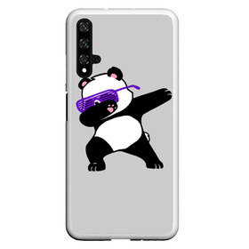 Чехол для Honor 20 с принтом Panda , Силикон | Область печати: задняя сторона чехла, без боковых панелей | panda dab | животные | панда