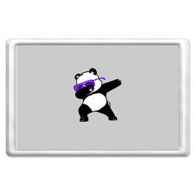 Магнит 45*70 с принтом Panda , Пластик | Размер: 78*52 мм; Размер печати: 70*45 | panda dab | животные | панда