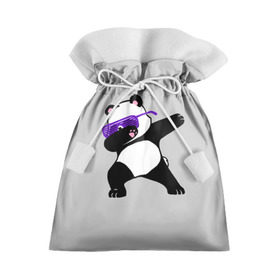 Подарочный 3D мешок с принтом Panda , 100% полиэстер | Размер: 29*39 см | panda dab | животные | панда