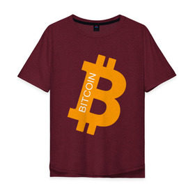 Мужская футболка хлопок Oversize с принтом Криптовалюта , 100% хлопок | свободный крой, круглый ворот, “спинка” длиннее передней части | биткоин | криптовалюта | майнинг