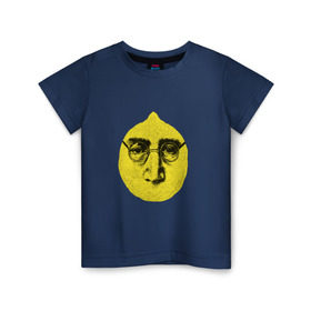 Детская футболка хлопок с принтом John Lemon карандашем , 100% хлопок | круглый вырез горловины, полуприлегающий силуэт, длина до линии бедер | Тематика изображения на принте: john lennon | the beatles | битлз | джон леннон | лимон