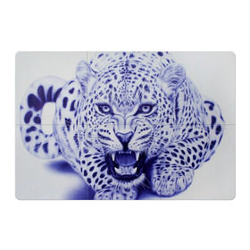 Магнитный плакат 3Х2 с принтом Леопард , Полимерный материал с магнитным слоем | 6 деталей размером 9*9 см | арт | гепард | дикая кошка | зверь | искусство | кошка | леопард | хищник