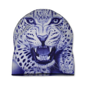 Шапка 3D с принтом Леопард , 100% полиэстер | универсальный размер, печать по всей поверхности изделия | арт | гепард | дикая кошка | зверь | искусство | кошка | леопард | хищник