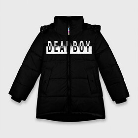 Зимняя куртка для девочек 3D с принтом DeadBoy , ткань верха — 100% полиэстер; подклад — 100% полиэстер, утеплитель — 100% полиэстер. | длина ниже бедра, удлиненная спинка, воротник стойка и отстегивающийся капюшон. Есть боковые карманы с листочкой на кнопках, утяжки по низу изделия и внутренний карман на молнии. 

Предусмотрены светоотражающий принт на спинке, радужный светоотражающий элемент на пуллере молнии и на резинке для утяжки. | bones | dead boy | deadboy | th@ kid | элмо кеннеди оконнор