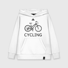 Детская толстовка хлопок с принтом I love cycling , 100% хлопок | Круглый горловой вырез, эластичные манжеты, пояс, капюшен | Тематика изображения на принте: bicycle | bike | bmx | cycling | enjoy | i | like | love | moto | ride | rider | sport | байк | велик | вело | велосипед | велосипедист | ездить | зож | катать | кататься | лето | спорт | спортсмен