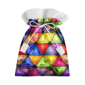 Подарочный 3D мешок с принтом Rhombuses , 100% полиэстер | Размер: 29*39 см | art | beautiful | blue | color | cute | fugures | geometry | green | mosaic | orange | original | pattern | pink | purple | red | rhombuses | yellow | красивое | красное | красный | красота | милое | цвет | яркое