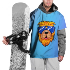 Накидка на куртку 3D с принтом Dog hipster , 100% полиэстер |  | Тематика изображения на принте: animal | beast | brand | brute | dog | pet | голова животного | животные | лето | очки | собака | хипстер | шерсть
