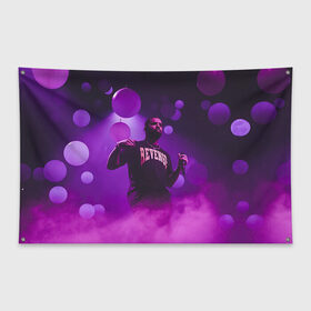 Флаг-баннер с принтом Drake , 100% полиэстер | размер 67 х 109 см, плотность ткани — 95 г/м2; по краям флага есть четыре люверса для крепления | aubrey drake graham | дрейк | дрэйк